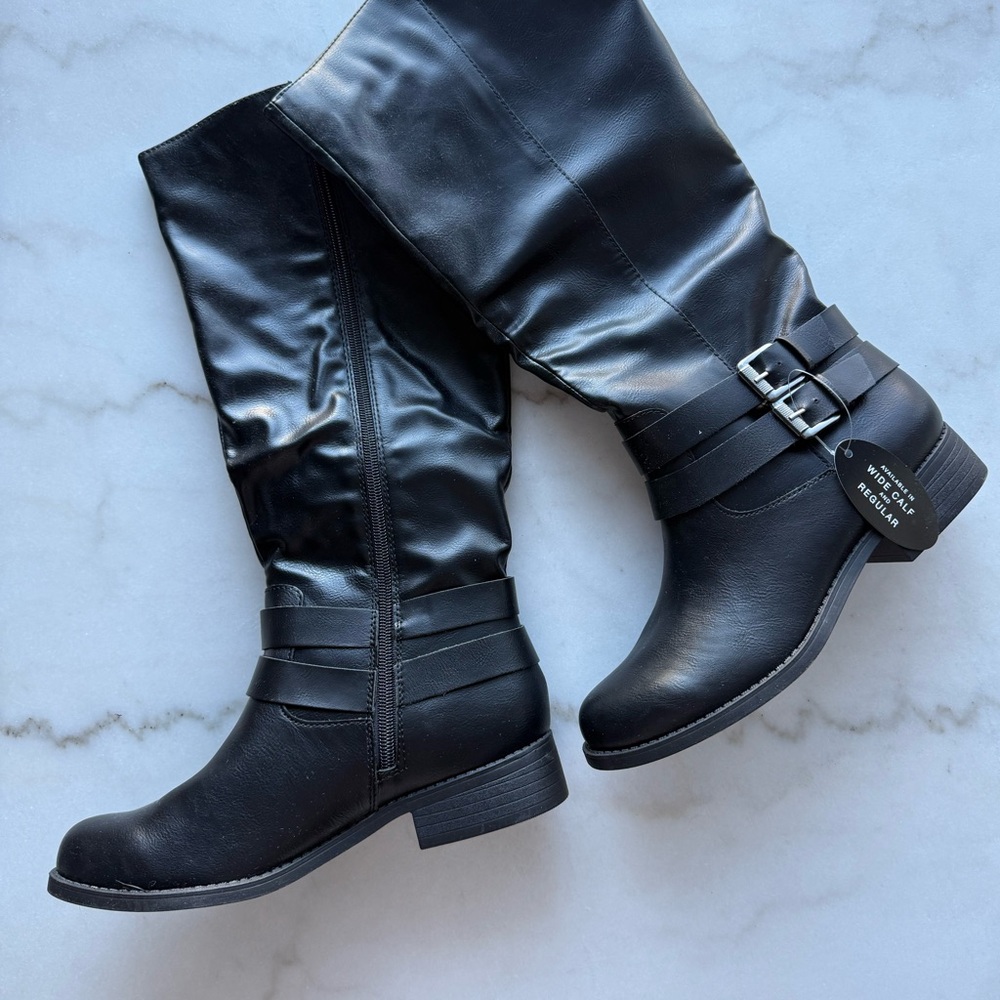 Women's Maliaa Buckled Riding Boots